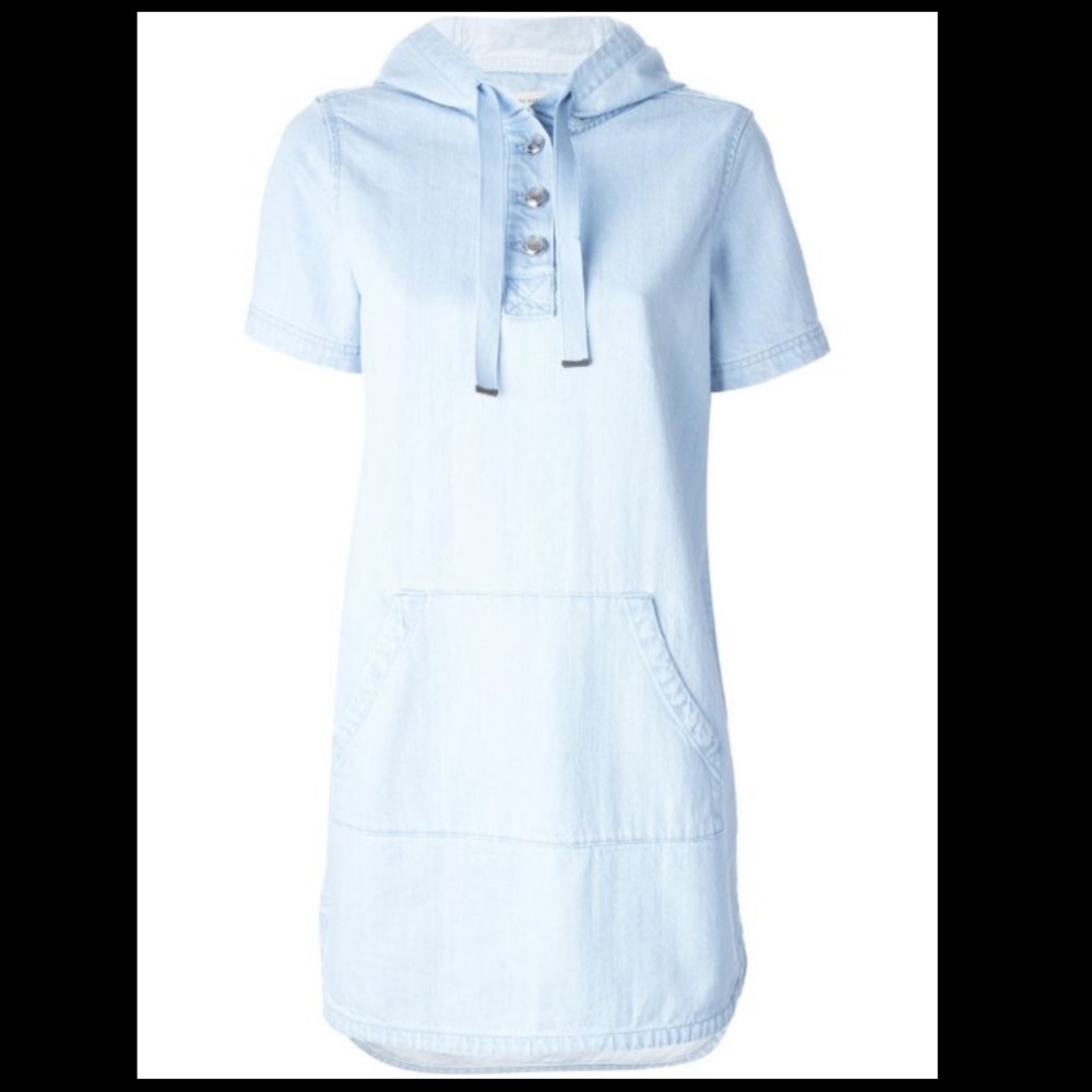 Marc Jacobs denim hooded dress
